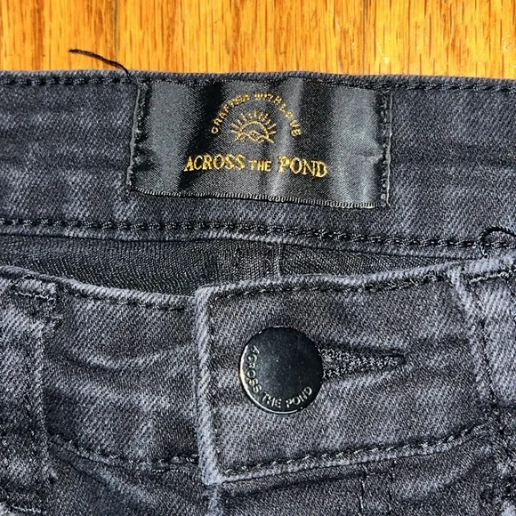 Across the Pond Black Denim Jeans size 30 - Picture 7 of 10